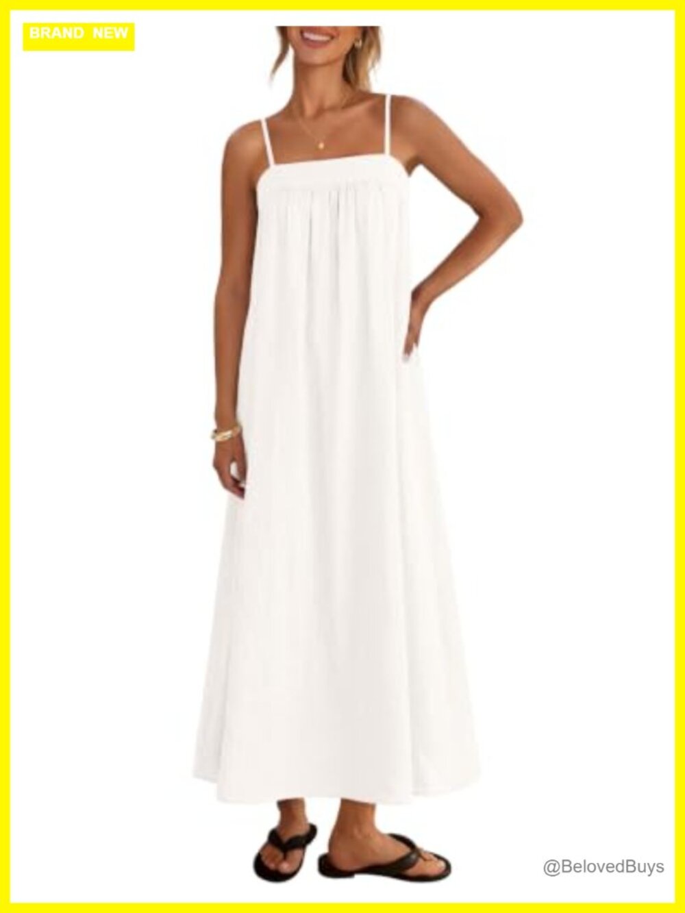MEROKEETY Women's Summer Vacation Sundress Boho Maxi Dress